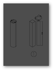 Round column